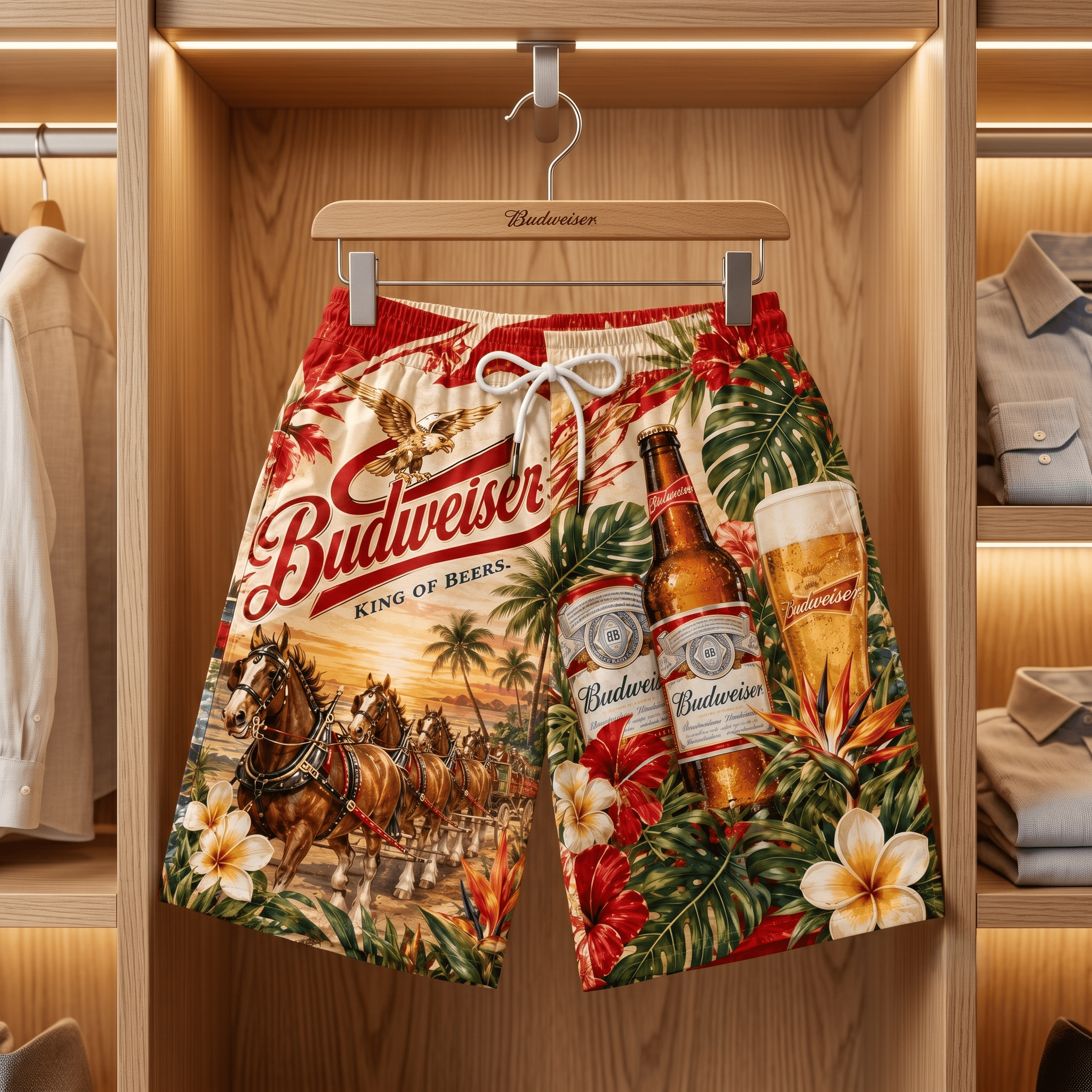 Premium BWS Hawaiian Shorts TNSM