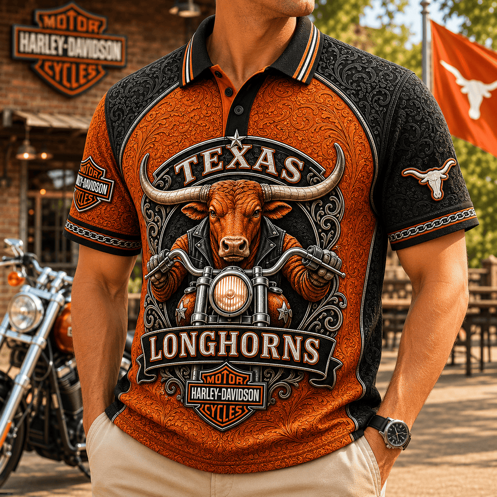 PREMIUM TLS EMBOSS POLO SHIRT HQH