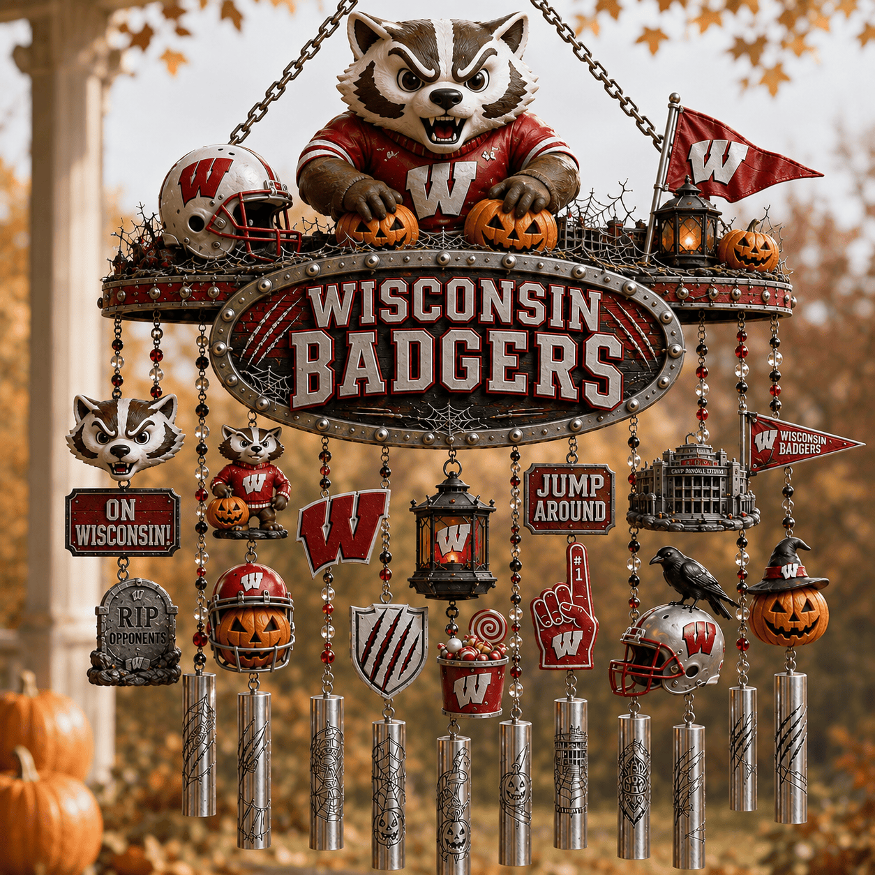 Premium WBG Halloween Wind Chime TNSM