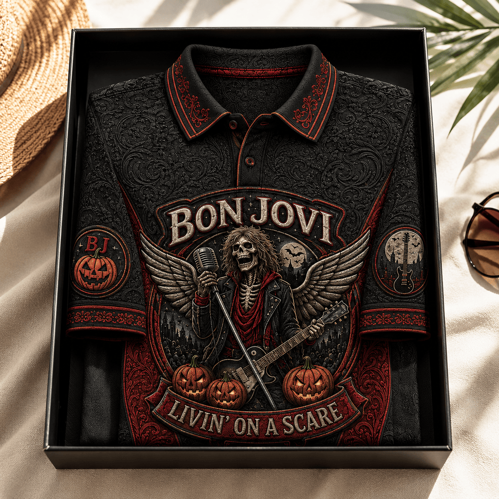 PREMIUM BJV EMBOSS POLO SHIRT HQH