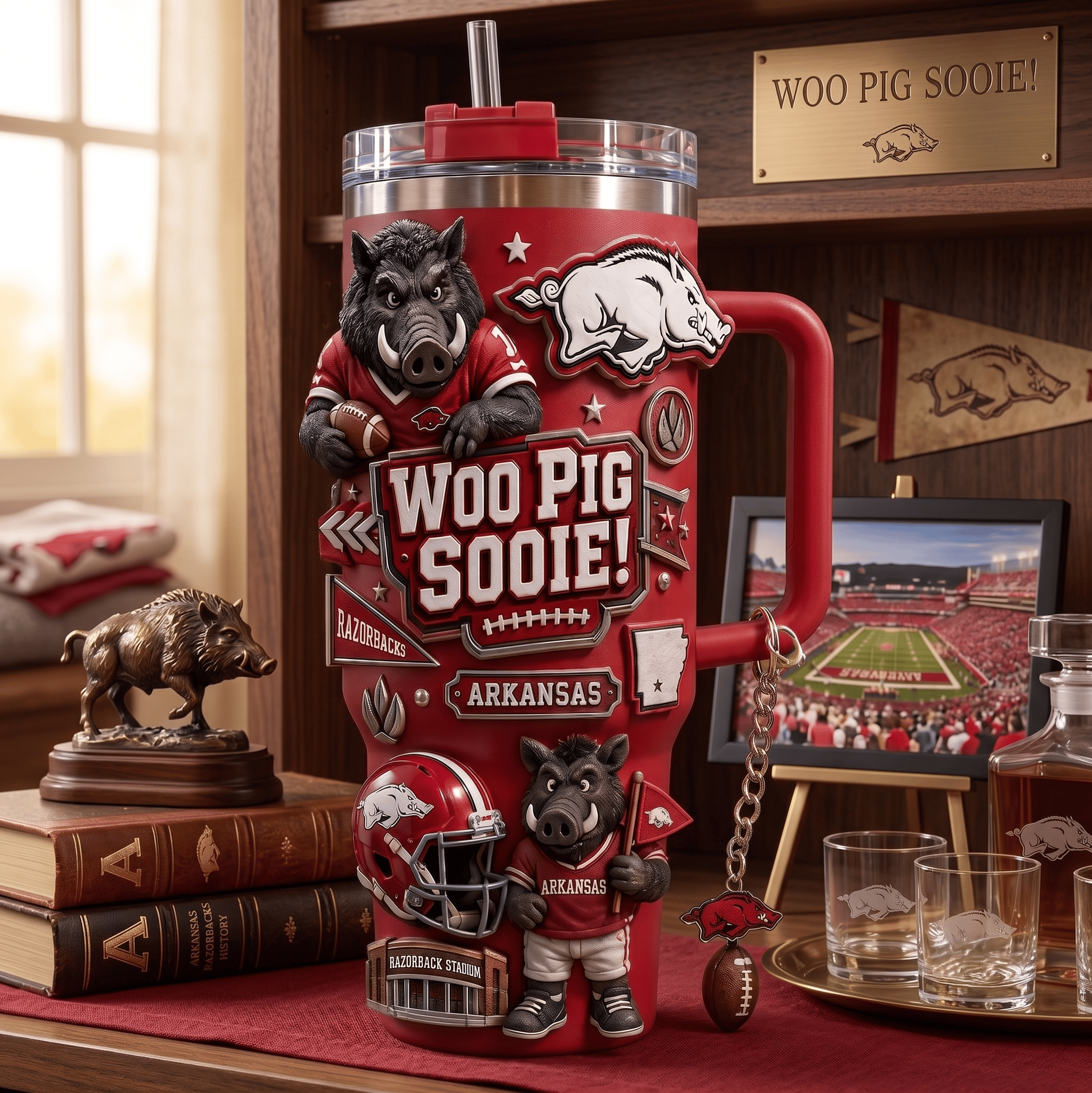 AKR 40oz Tumbler With Handle HTTT