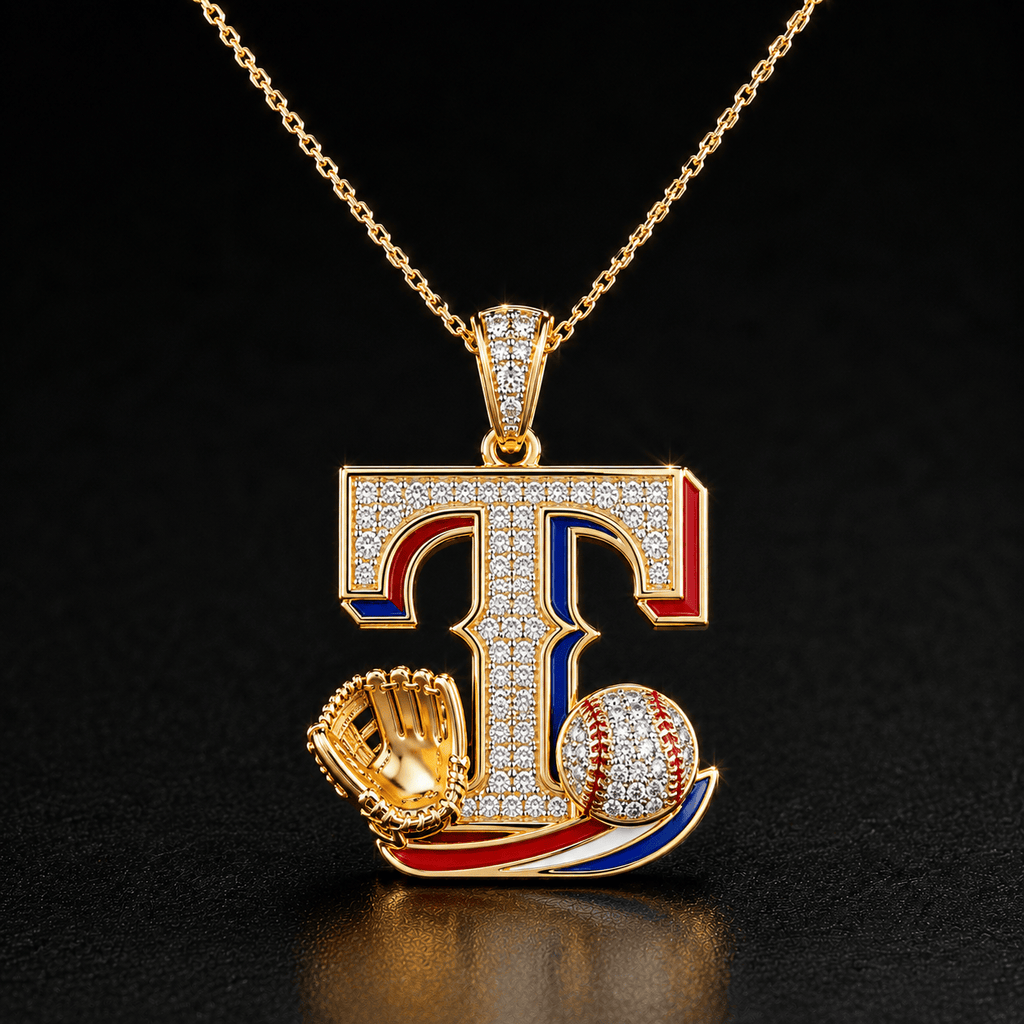 TXG Solid Gold Chain with Diamond Pendant BMD