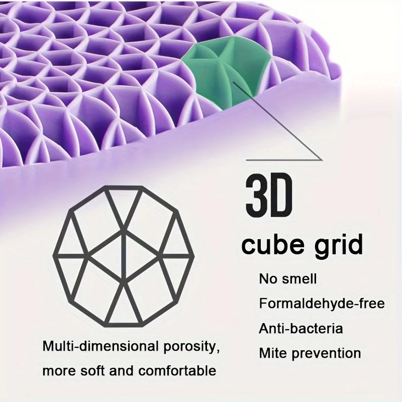 Multidimensional stomata soft and comfortable cervical pillow